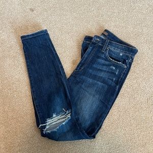 High waisted skinny Joes jeans